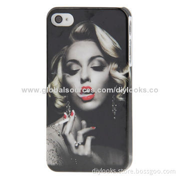 Plastic Case for iPhone 4 and 4S, OEM Orders Welcomed